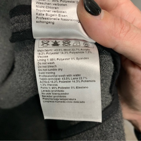 BA&SH Zachary Belted Wool Coat - Picture 8 of 10